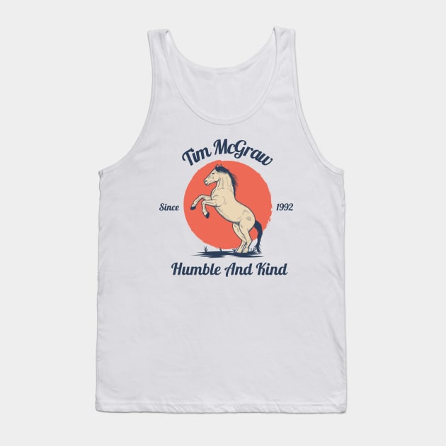 Tim Mcgraw // Horse Tank Top by GO WES